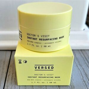 VERSED Doctor's Visit Instant Resurfacing Mask NEW